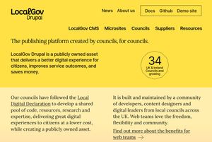 Screenshot of localgovdrupal.org